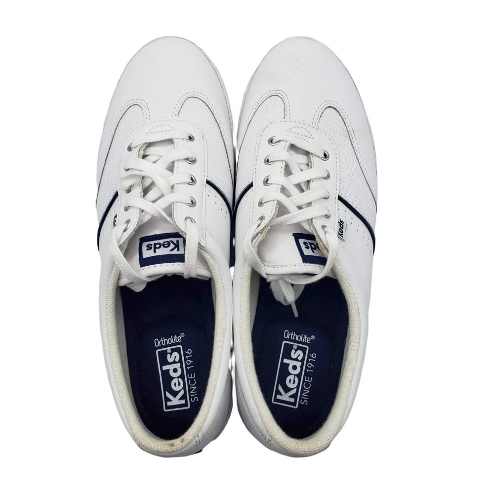 Keds Womens Craze Ii Sneakers Shoes 9.5 M White WH56569 Low Top - Picture 5 of 11